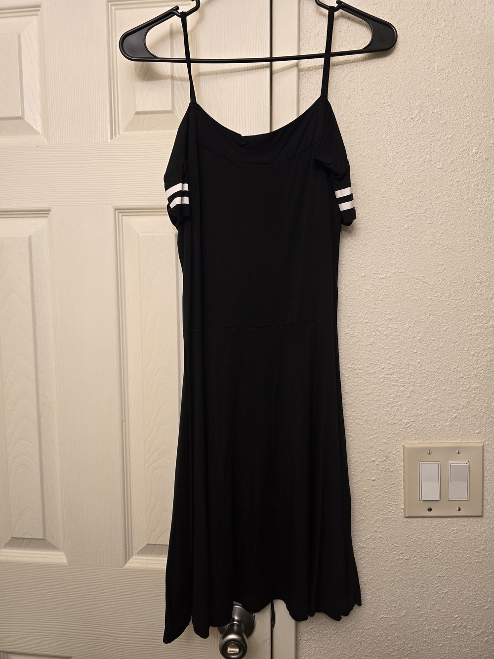 Killstar Black Marilyn Manson Graphic Slip Dress with White Print - Picture 3 of 4